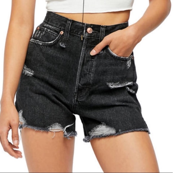 Free People Pants - NWT! Free People Makai Distressed Shorts